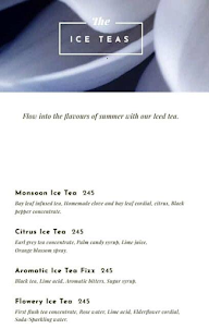 Flow Brew & Dine menu 2