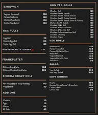 Crazy Rolls House menu 1