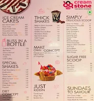 Cream Stone menu 3