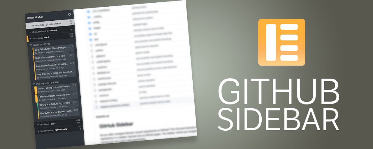 Github Sidebar Preview image 2
