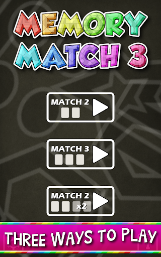 Memory Match 3