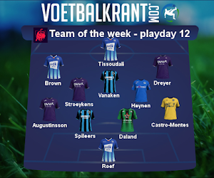 Team van de week, speeldag 12