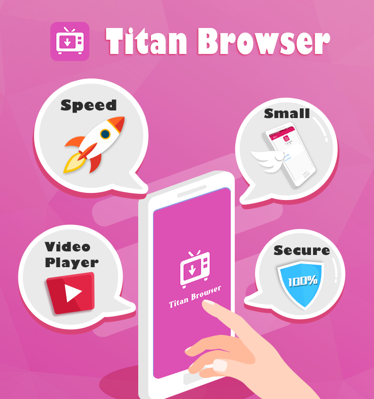 Скриншот Titan Browser - Incognito & Safe Web Browser