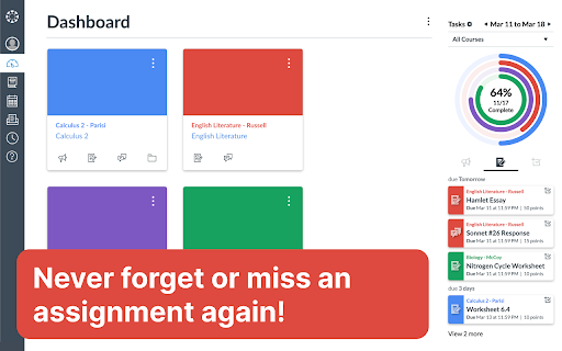 tasks for canvas