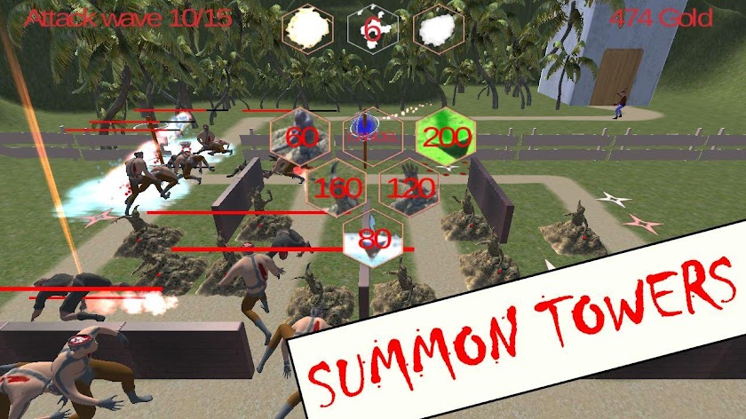 Wizard vs Zombies Screen 2