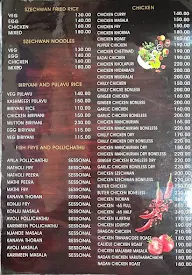 Hotel Chinnus menu 2