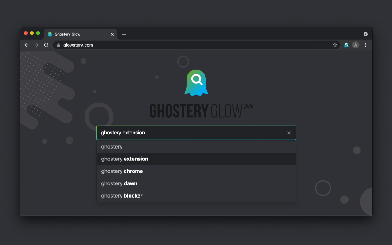 Ghostery Glow for Chrome Preview image 0