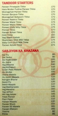 Sai Sagar menu 4