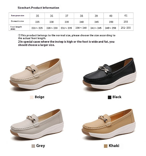 Title 1, Korean Fashion Platform Shoes with Metal Buckle...