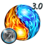Cover Image of Download TSF Shell Theme Flames 1.6 APK