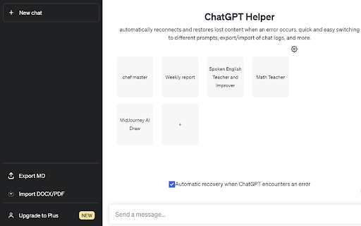 ChatGPT Helper