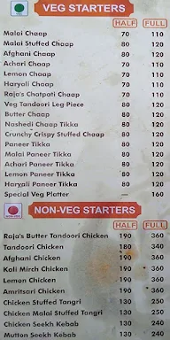 Foodie Raja menu 3