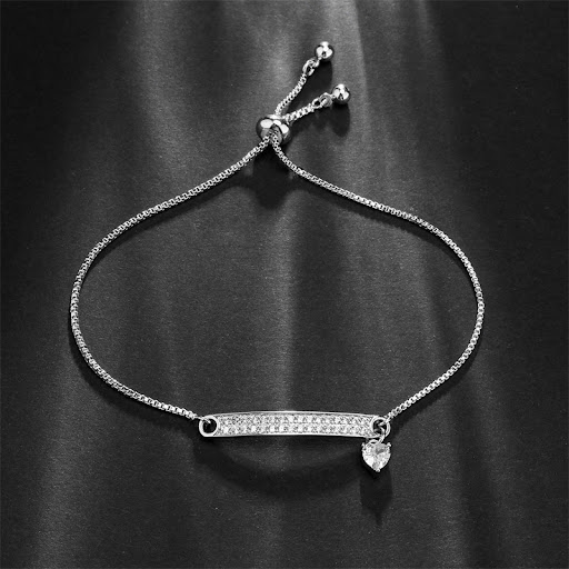 Title 6, Womens Fashion Micro Inlay Zircon Double Row C...