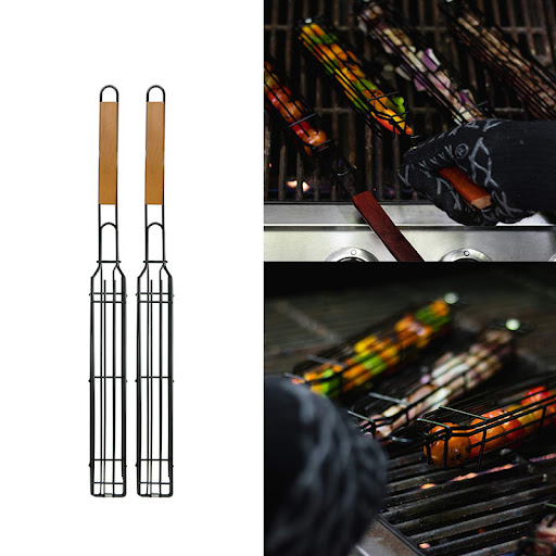 Title 4, Stainless Steel Mesh BBQ Grill Tools Kitchen Ac...