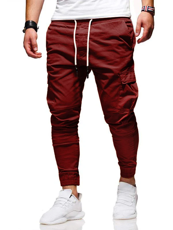 Pantalon Combinaison Décontracté Multi-poches Trousers, idéal pour le confort et le style au quotidien. Parfait pour activités diverses et un look pratique