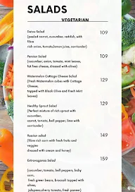 Salad Vibes menu 1