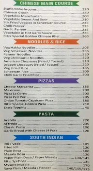 Ritzz Continental Corner menu 4