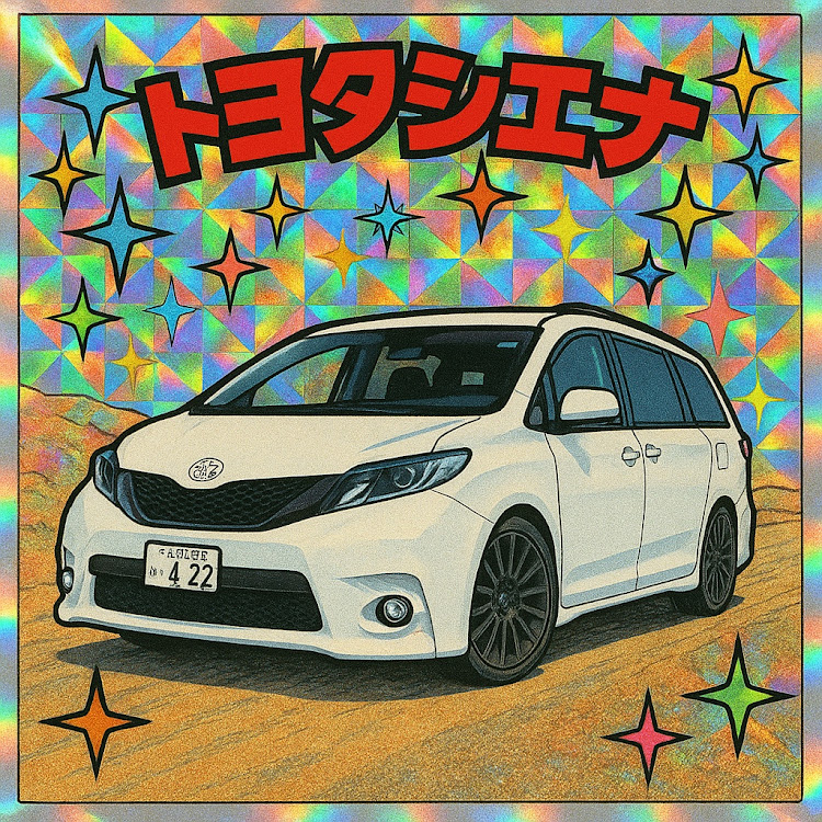 シエナのChatGPT・ビックリマンシール風・シエナに関するカスタム事例の投稿画像1枚目