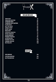 The Outcider Cafe & Lounge menu 8