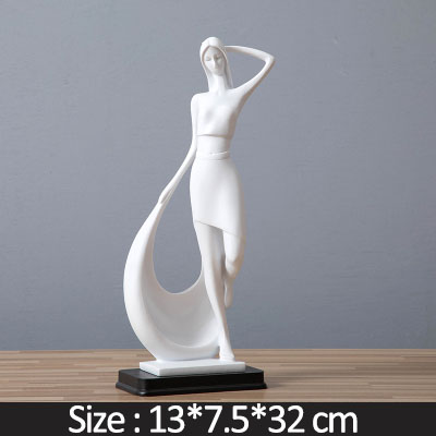 Title 1, Nordic Minimalist Abstract Modern Sculpture Fig...