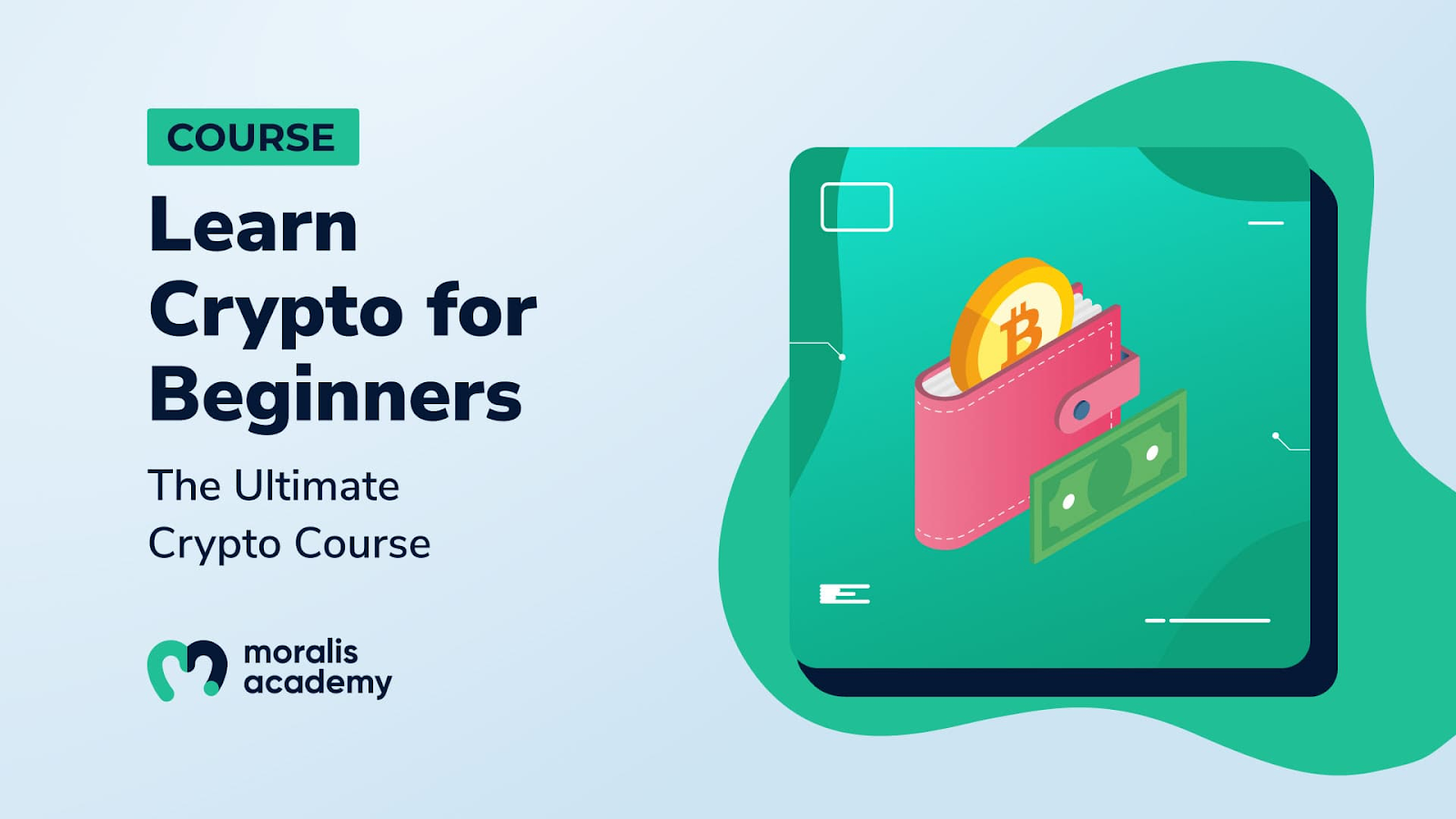 Crypto for Beginners course artwork.