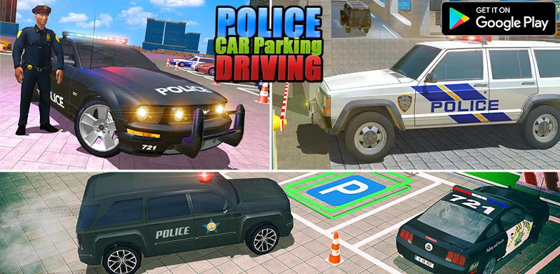 Police Car Parking: Police Jeep Driving Games