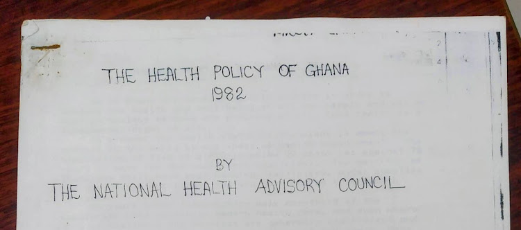 In the late 1970s and early 1980s, many African countries’ health policies, including Ghana’s, were inspired by the 1978 Alma Ata declaration, the first international health conference to promote primary health care as a central means towards good and fair global health. Picture: Supplied