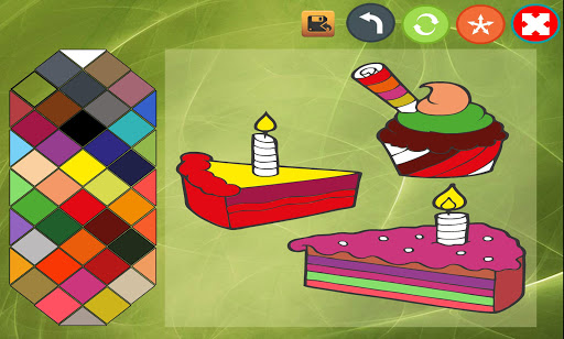 Cake coloring book 6.2.1 screenshots 2
