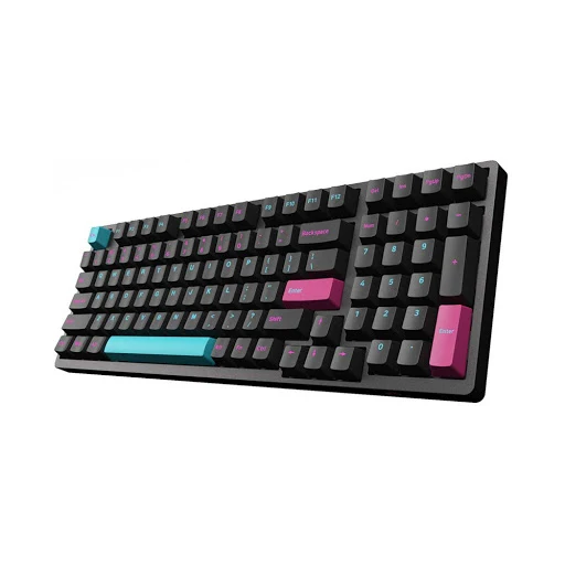 Bàn phím cơ Akko 3098 DS Midnight R2 Akko Pink Switch