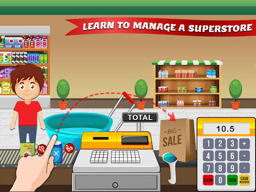 Superstore Cash Register Game