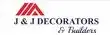 J&J Decorators and Builders Logo