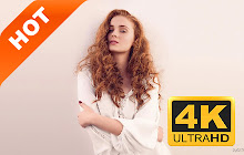 Sophie Turner Pop HD Star New Tab Page Theme small promo image