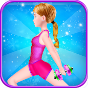 Gym Workout Fitness Game for Girls  Icon