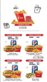 EL AFC Arabian Fried Chicken menu 5