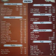 Chicken Hut menu 1