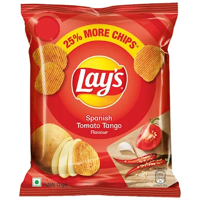 Lays Potato Chips - Spanish Tomato Tango - 25 gm