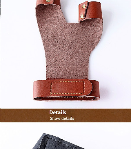 Title 8, Red Brown Hand Guard Shooting Traditional Refle...