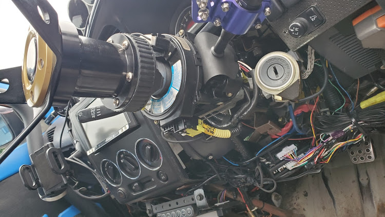 ミラの電動パワステ化計画・NK2工房に関するカスタム事例の投稿画像6枚目