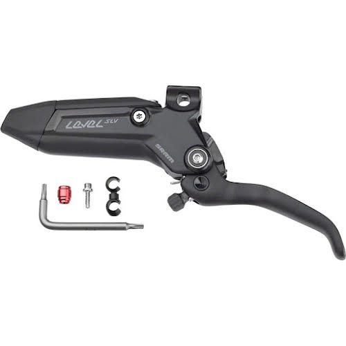 SRAM Level Silver Stealth Disc Brake Lever Assembly - Aluminum Lever Blade C1