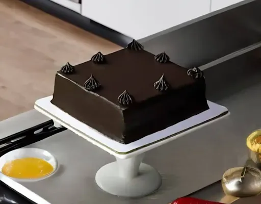 Square Shape Chocolate Truffle Cake