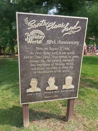 Holiday World 50th Anniversary Dedication