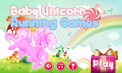 Baby Unicorn Running Games