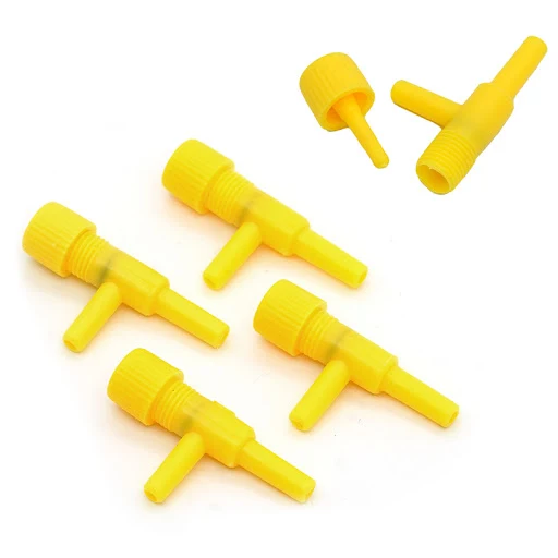 10pcs Aquarium Air Regulator Flow Tube Pipe Divider Valve Adjustable Oxygen Pump Tank Volume Control Valve For 4mm Oxyge