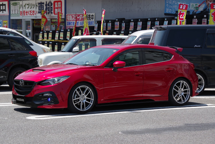 アクセラスポーツのMAZDA・YOKOHAMA AVS・AVSF50・#アクセラスポーツ・BM2FSに関するカスタム事例の投稿画像4枚目