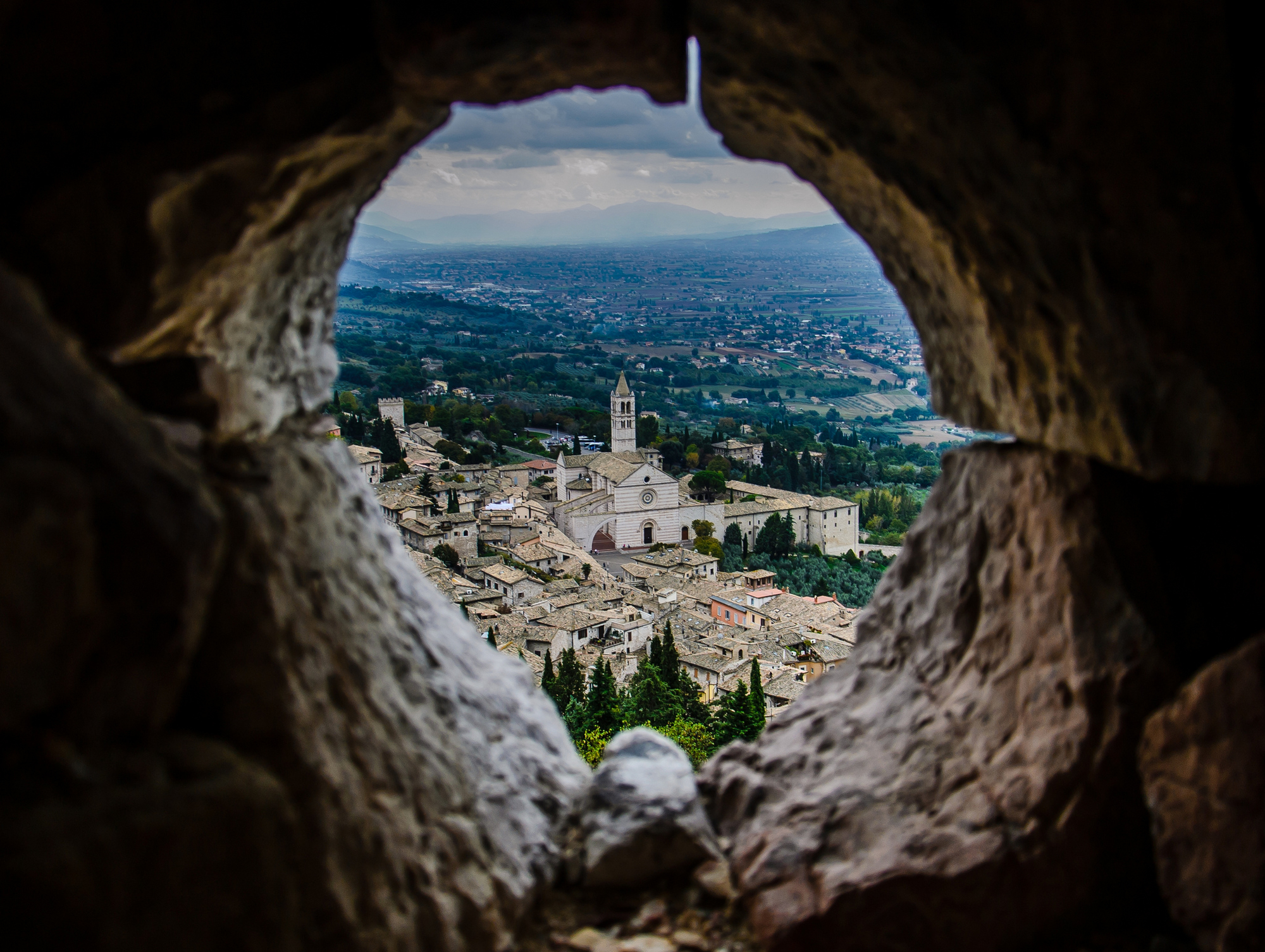 Vista D'Assisi di christiandeledda