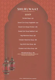 Karolbaug- Dawat-E-Mehfil menu 1