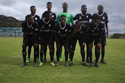 Passion FC players line up for a team photo ahead of their ABC Motsepe League Mpumalanga province match on January 24 2020. 