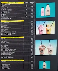 Shakes Cube menu 1