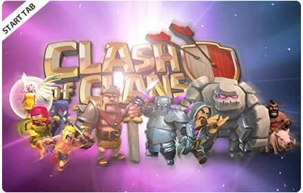 Clash of Clans Wallpapers New Tab Extension small promo image