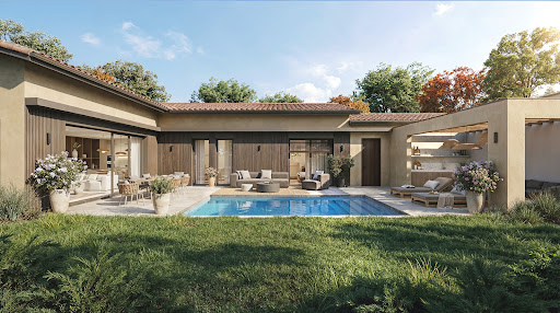 Maison avec piscine et jardin 1